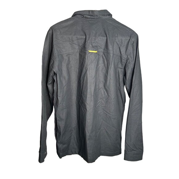 The North Face Field Shacket Pockets Button Front Utility Barn Coat Black XXL - Picture 8 of 10